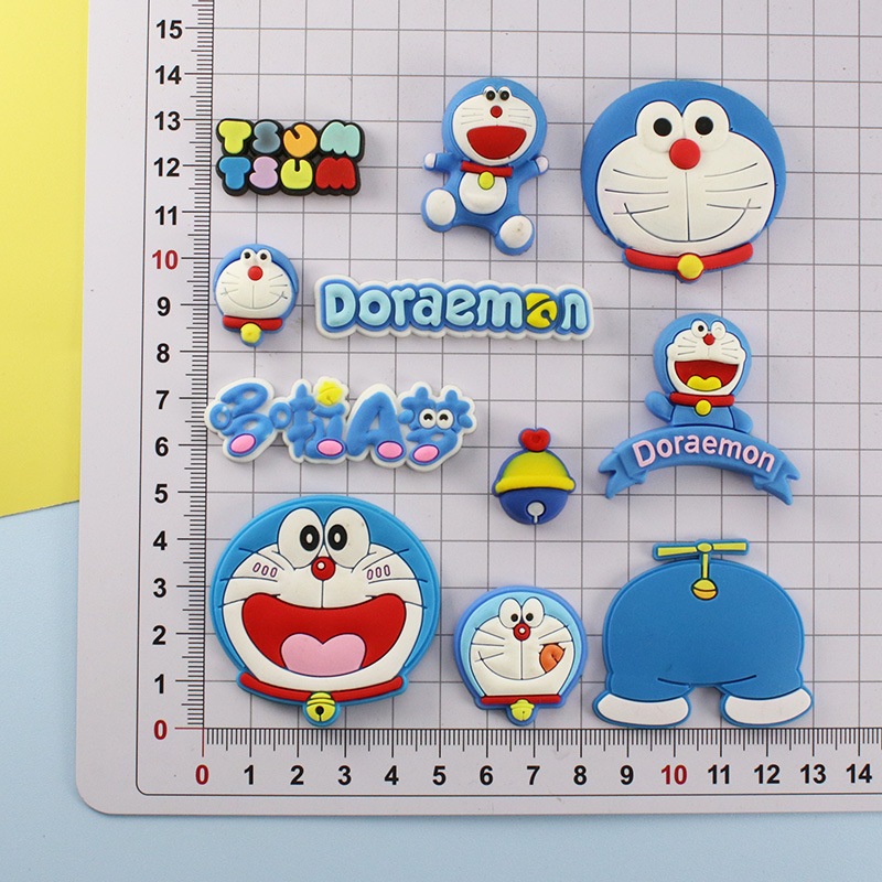 Charm Sticker Jibitz Doremon ติดรองเท้าแตะน่ารัก น่ารัก - C Store BN