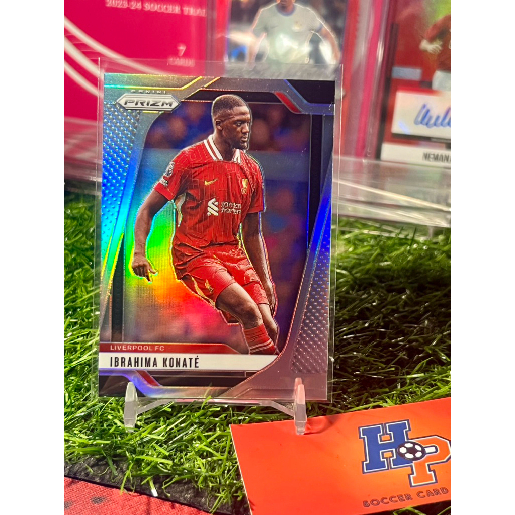 Konate Silver Panini Prizm EPL 2024/25 การ์ดฟุตบอล