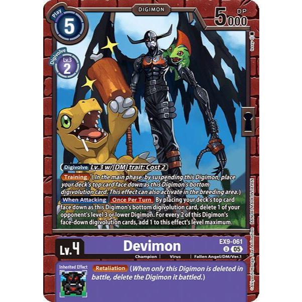 Digimon Card Code EX9-061 - Devicmon - Digimon - Uncommon
