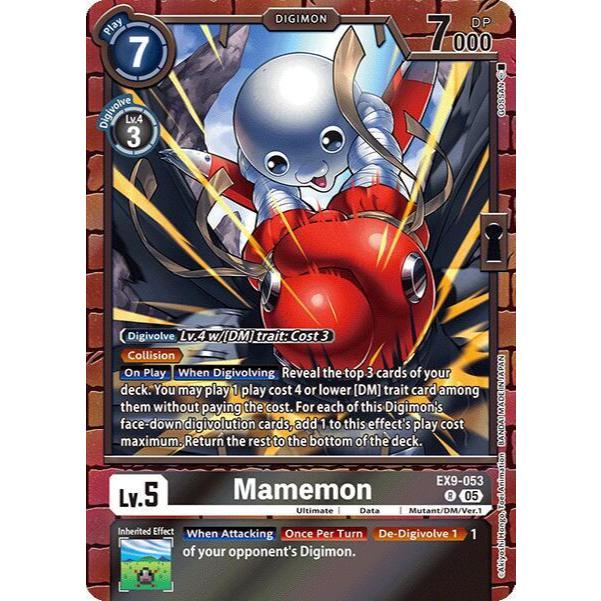 Digimon Card Code EX9-053 - มาเมมอน - ดิจิมอน - หายาก