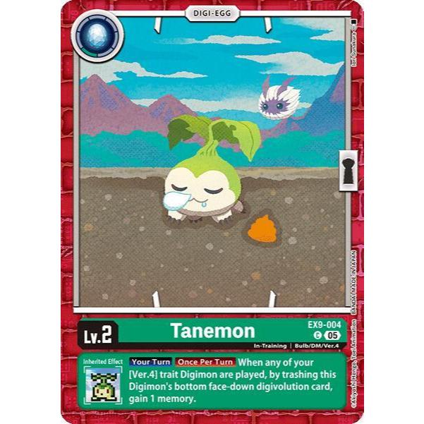 Digimon Card Code EX9-004 - Tanemon - Digimon - Common