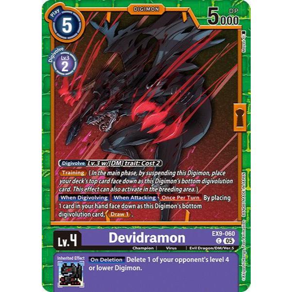 Digimon Card Code EX9-060 - Devdramon - Digimon - Common