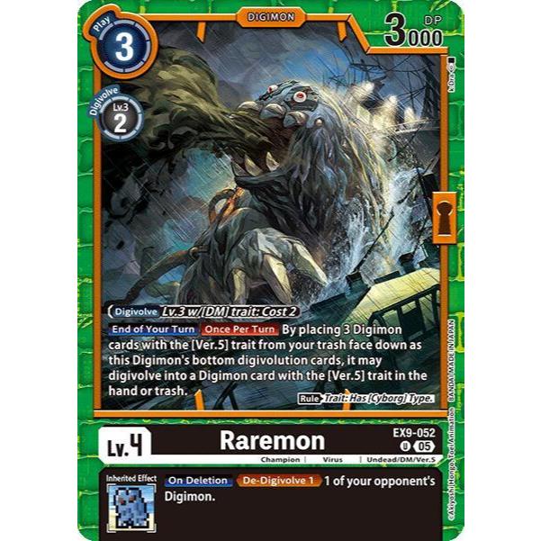 Digimon Card Code EX9-052 - Raremon - Digimon - Uncommon