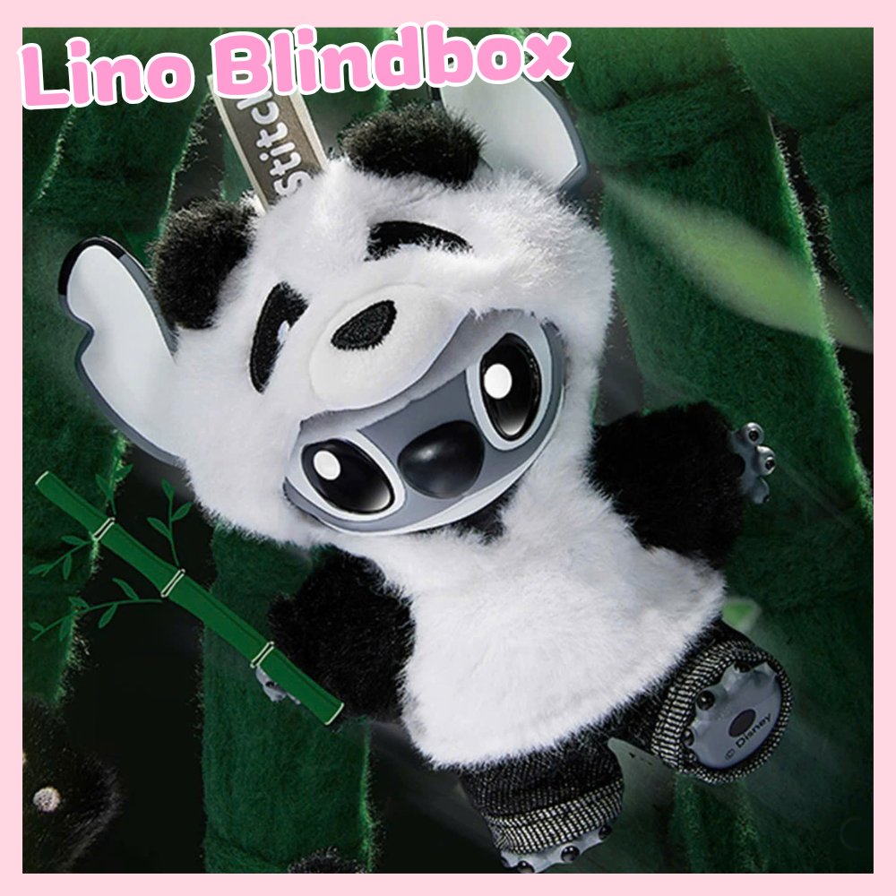 พวงกุญแจ Stitch Panda GenZ Street - กล่องตาบอดแพนด้าสติทช์