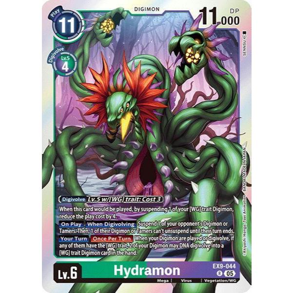 Digimon Card Code EX9-044 - Hydramon - Digimon - Rare