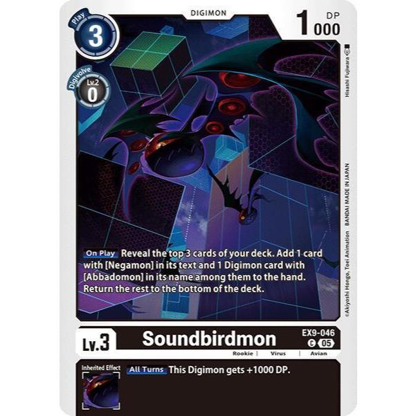Digimon Card Code EX9-046 - Soundbirdmon - Digimon - Common