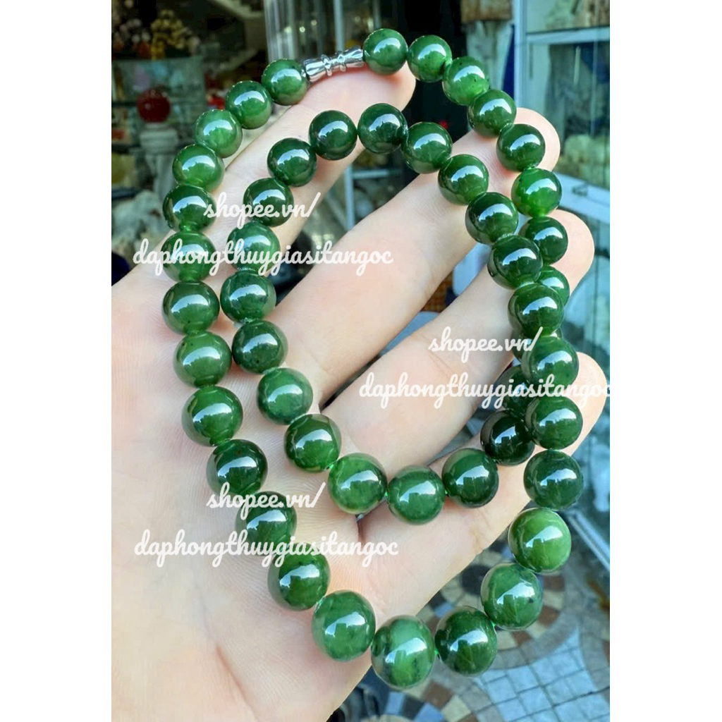 สร้อยคอ Ng0c Bich 5A ขนาด 10mm Svip Inspected Goods