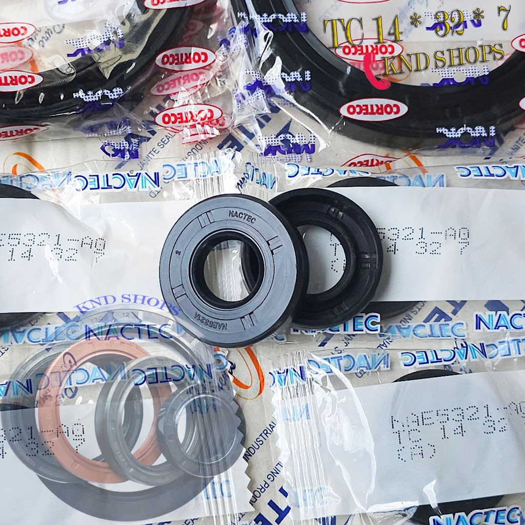 แนคเทค ทีซี ออยซีล 14*32*7 | Janite TG 14*32*10 | Janite TG 14*35*7 | Viton SOG TC 14*35*7 (220 องศา