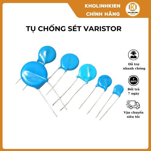 ชุด 3 ตัวป้องกันฟ้าผ่า Vartor 10D471K 14d471 10d201 10v470 14d241 v33za1