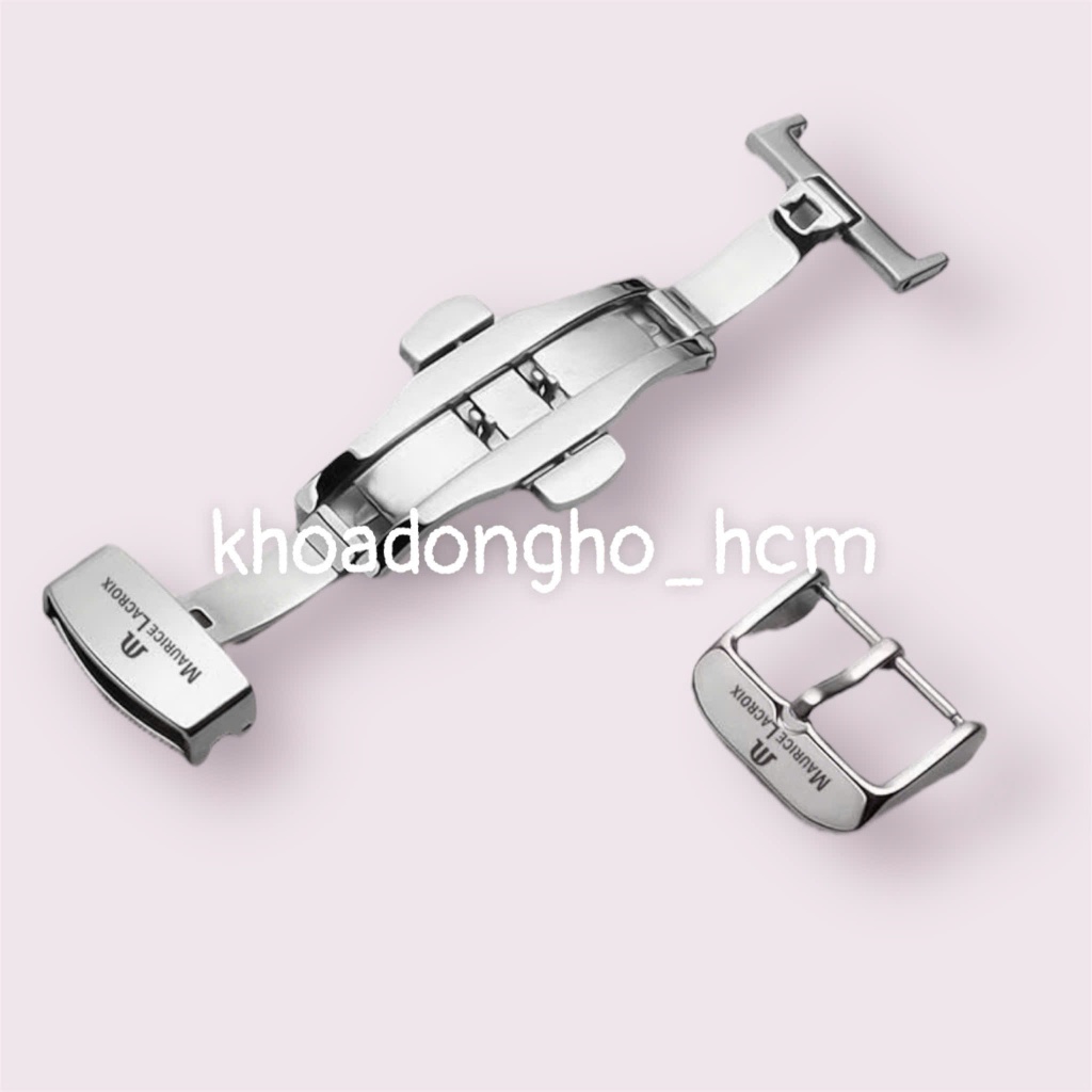 หัวเข็มขัดสายนาฬิกา Maurice Lacroix - หัวเข็มขัดพับสแตนเลสทุกขนาดพร้อม TOVIT