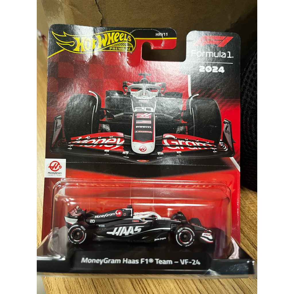 [F1 - Hot Wheels] F1 Hot Wheels รถแข่งพรีเมี่ยม พร้อมทีม MoneyGram Haas F1 - VF-24[ 20] เบอร์ 20 (กา