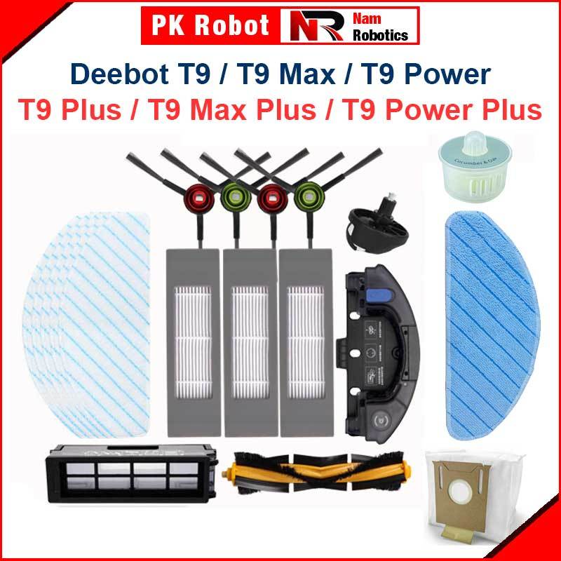 Deebot T9, T9 Plus, T9 Max, T9 Max Plus, T9 Power, T9 Power Plus Robot Replacement Accessories/