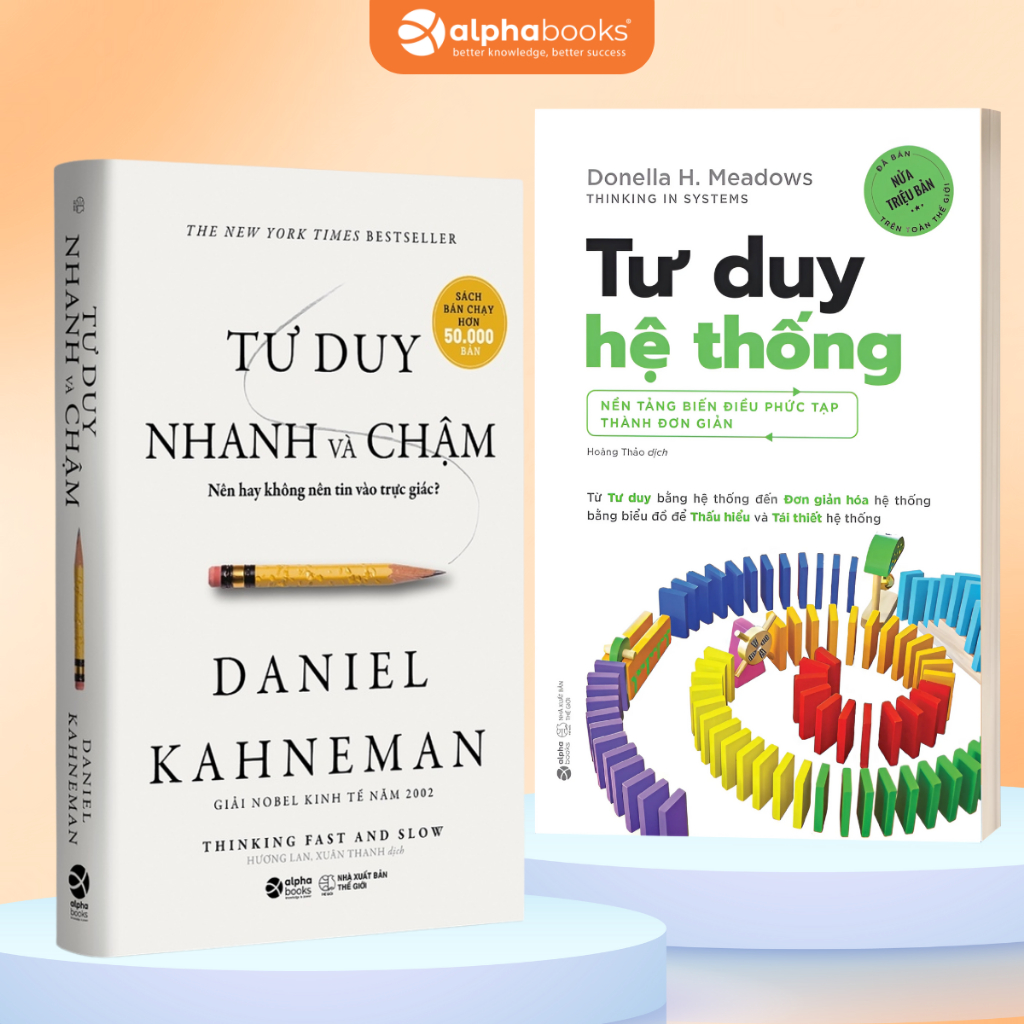 Systems Thinking + Thinking ชุดหนังสือที่รวดเร็วและช้า (ปกอ่อน) Odd/Combo (Alpha Books)