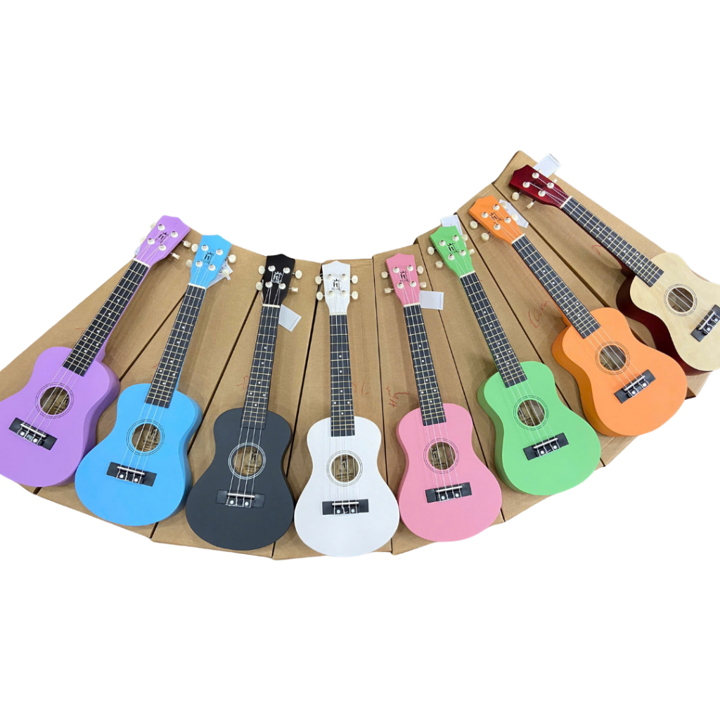 HT Music Ukulele Color Size 21 และ Size 23