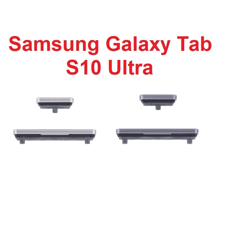 Samsung Galaxy Tab S10 Ultra SM-X920 X926 ปุ่มเปิดปิดพลาสติก + การควบคุมระดับเสียง