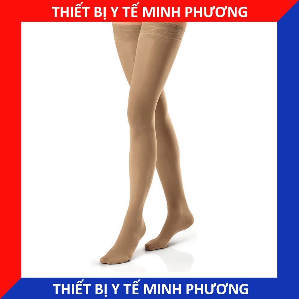 ถุงเท้าต้นขา - ถุงเท้าเข่าทางการแพทย์พื้นฐานเพื่อป้องกันเส้นเลือดขอด ยี่ห้อ JOBST RELIEF (USA)