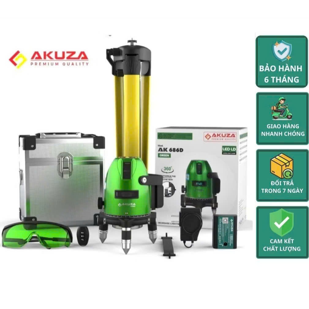 AKUZA AK-686D SUPER BRIGHT 5 BLUE LASER BALANCER - 5 BLUE LASER BALANCER - Manh Hung - H2T