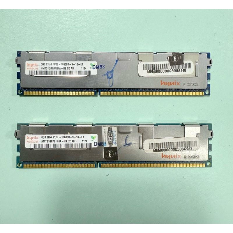 Ram Server ECC Skhynix 8G PC3L Bus 1333 (ไม่ใช่สําหรับคอมพิวเตอร์ปกติ)