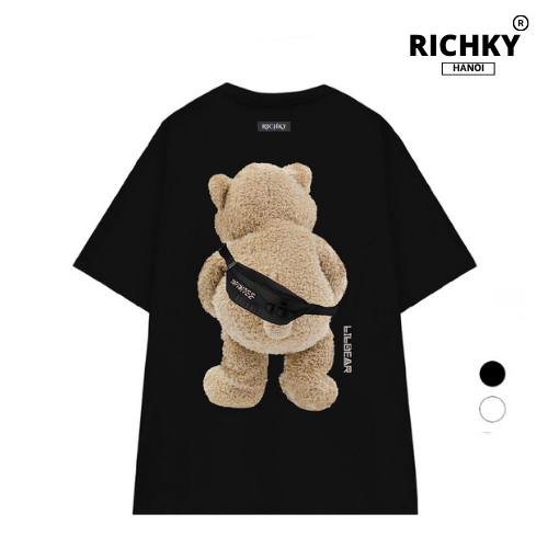 Richky Hanoi Premium Tee Teddy Bear Student Teddy Bear Bag