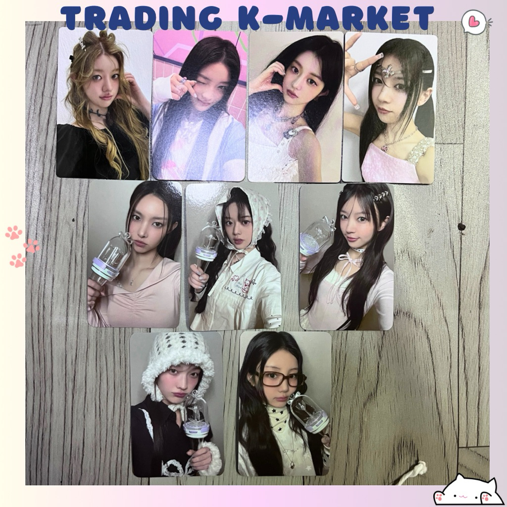 การ์ด ILLIT POB photocard การ์ดรูปถ่ายของแท้