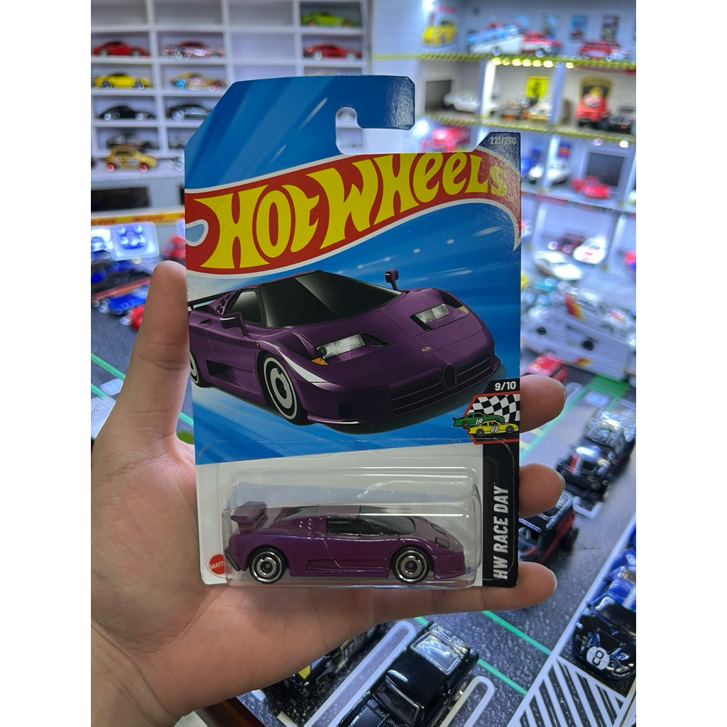 Hot Wheels 94 Bugatti Eb110 SS รถรุ่น