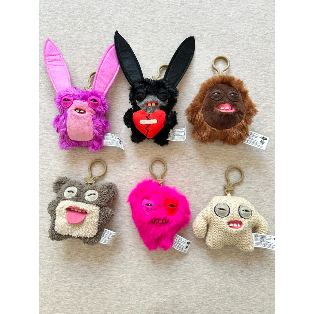 (ของแท้) พวงกุญแจ Fuggler • พวงกุญแจ Fuggler สัตว์ประหลาดน่าเกลียด