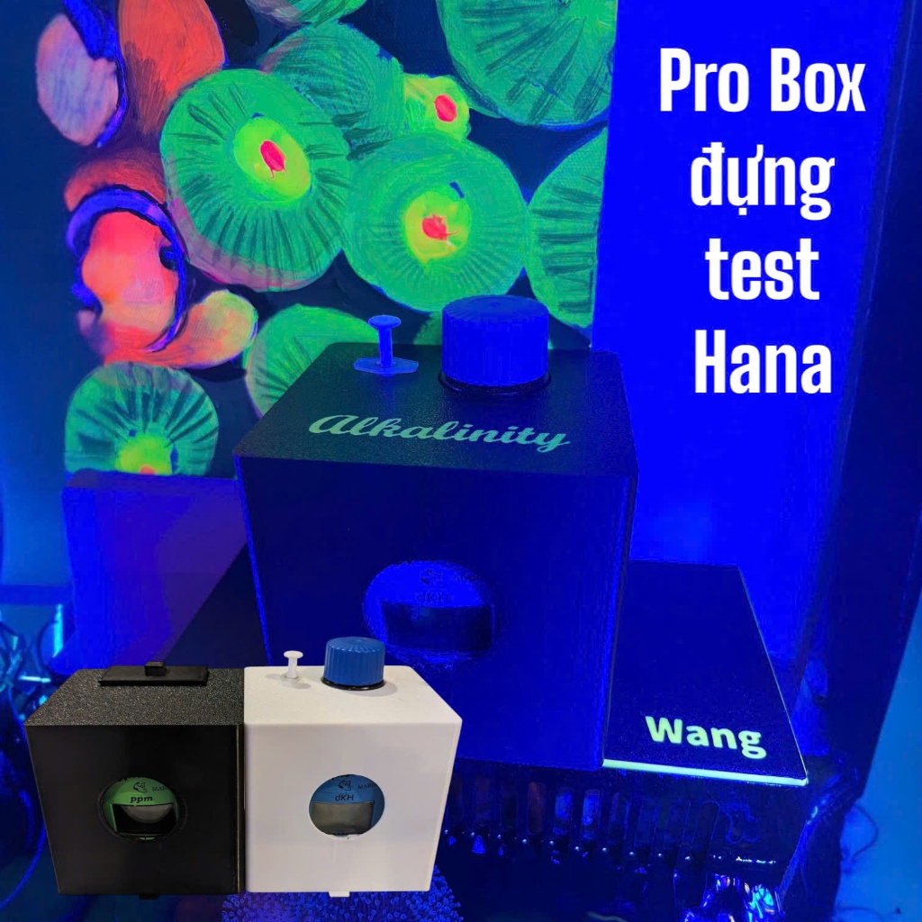 กล่องบรรจุชุดทดสอบ Hanna No3-Po4-Kh-Ca-Mg ในการพิมพ์ 3D_เครื่องทดสอบกันกระแทก เรียบร้อย เคลื่อนย้ายสะดวก