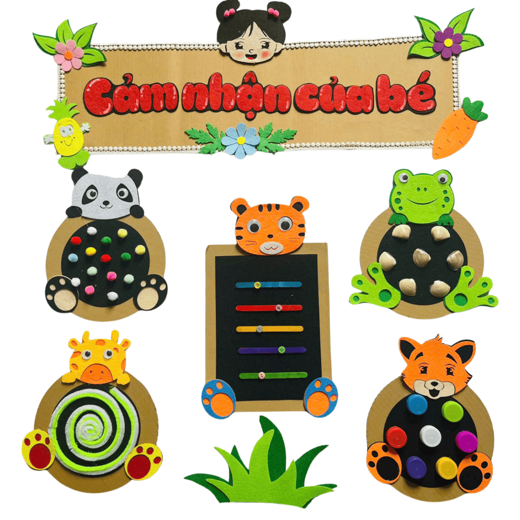 [รุ่น 2025] STEAM Babys Feeling - ตกแต่งก่อนวัยเรียนทําจากสักหลาด, ปก, Hard Polish ขนาด 1m x 1m