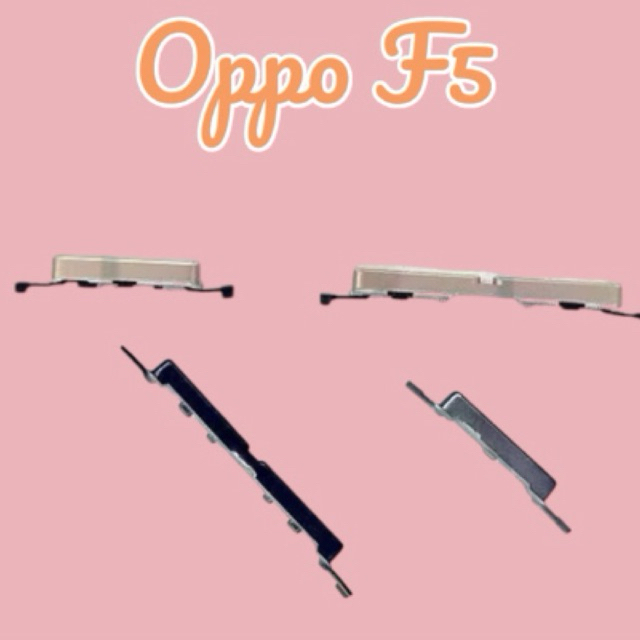 ปุ่มพลาสติก Oppo F5 + Volume