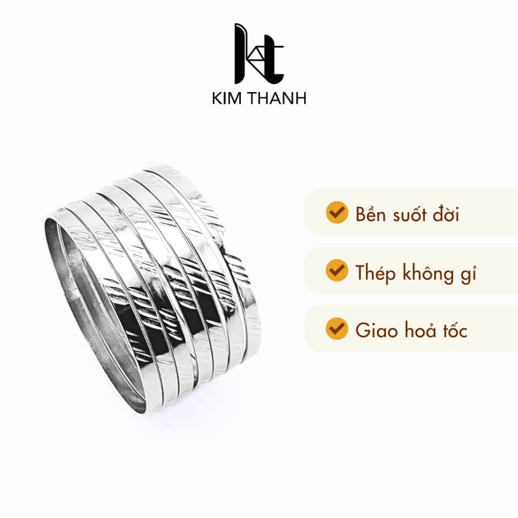 COMBO 2 ชุดสัมผัสข้าม ximen Kim Thanh ขายส่งเครื่องประดับทําจากสแตนเลส