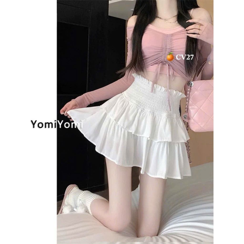 เรียบเนียน 2-LAYER FLUFFED RUNNING SKIRT