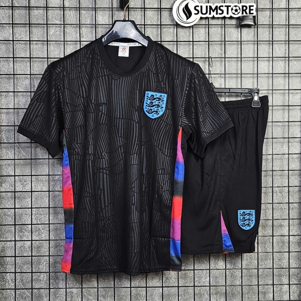Super Nice New Black England Football Shirt - เสื้อฟุตบอลชายและหญิง