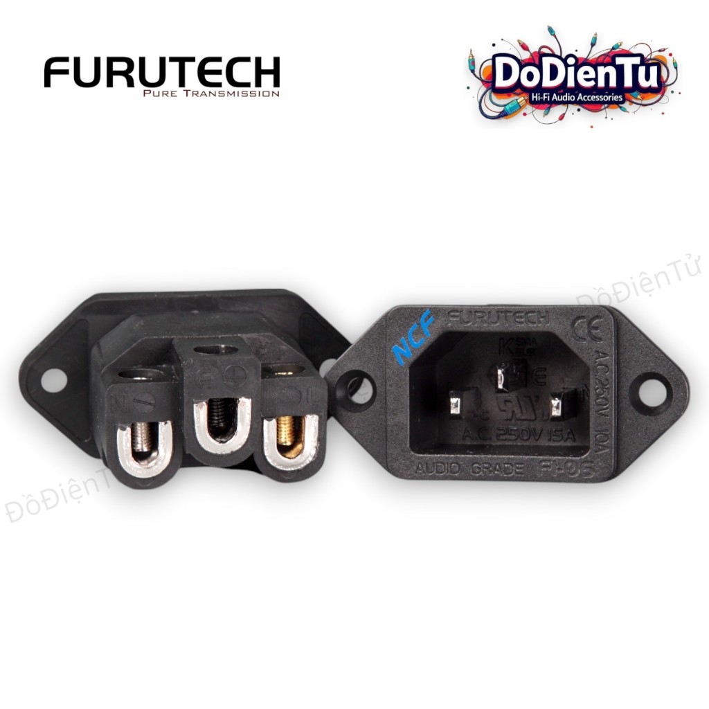 IEC Power Tail - Furutech Fi 06 NCF (R)