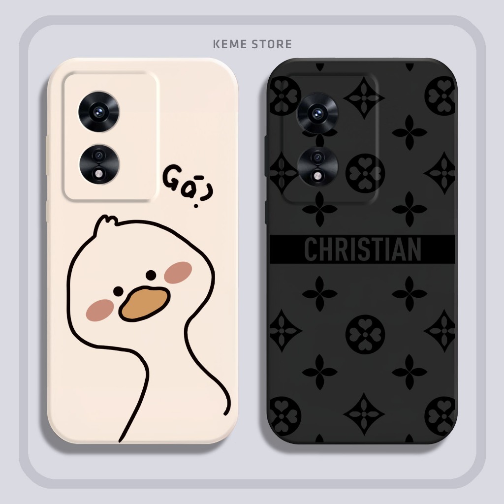 เคส Oppo A97 5G พิมพ์ลาย Lucky Virus และ Goofy Duck