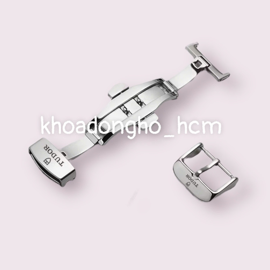 หัวเข็มขัดสายนาฬิกา TUDOR - หัวเข็มขัดพับสแตนเลสขนาดผู้ชายและผู้หญิงฟรี TOVIT