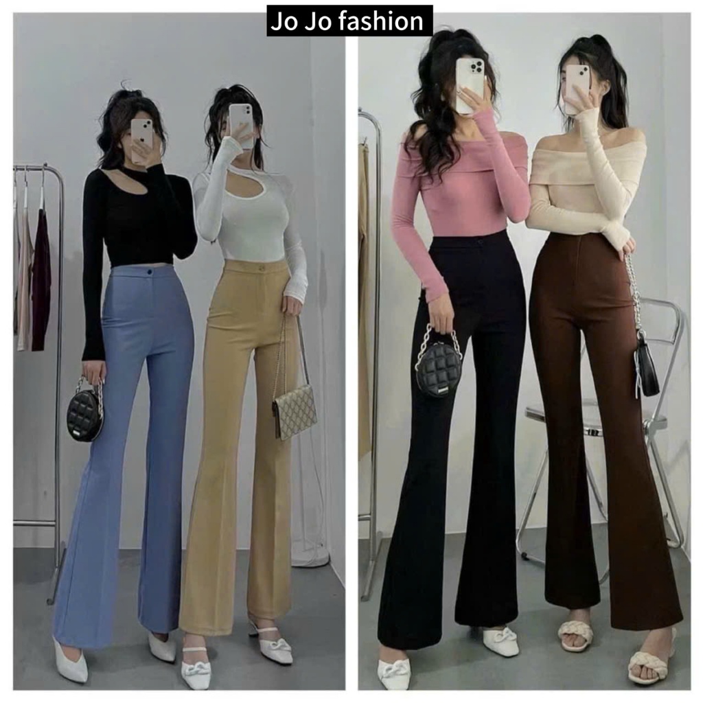 SUPER HACK MULTI-COLOR กางเกงขาบาน 1 ขา MA801