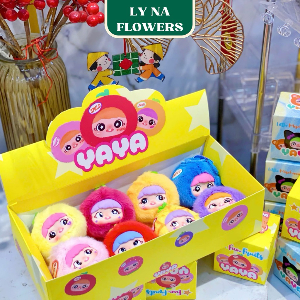 YAYA Fruit - พวงกุญแจญาญ่าผลไม้ที่เลือก