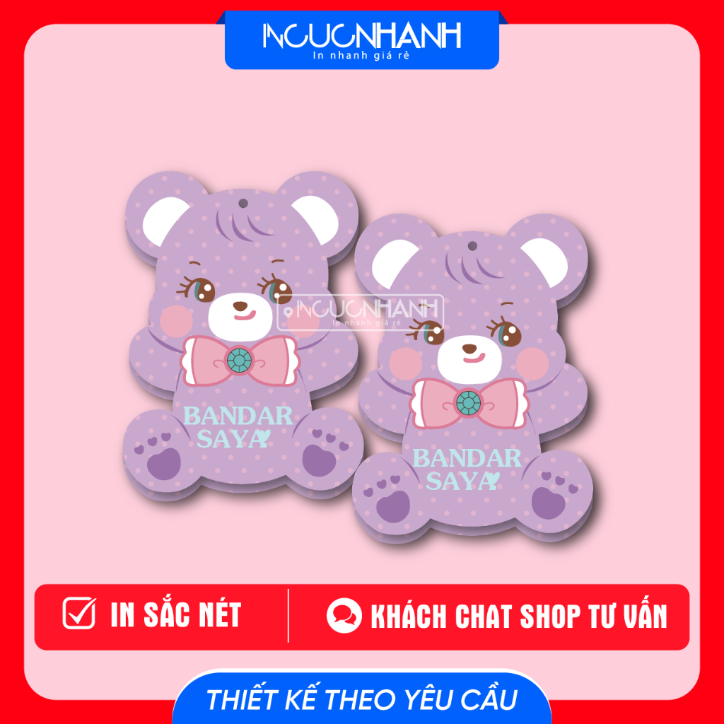 แท็กแขวนแท็กแขวนกระดาษ | พิมพ์ตามแบบ |N Tag On Demand Incucnhanh