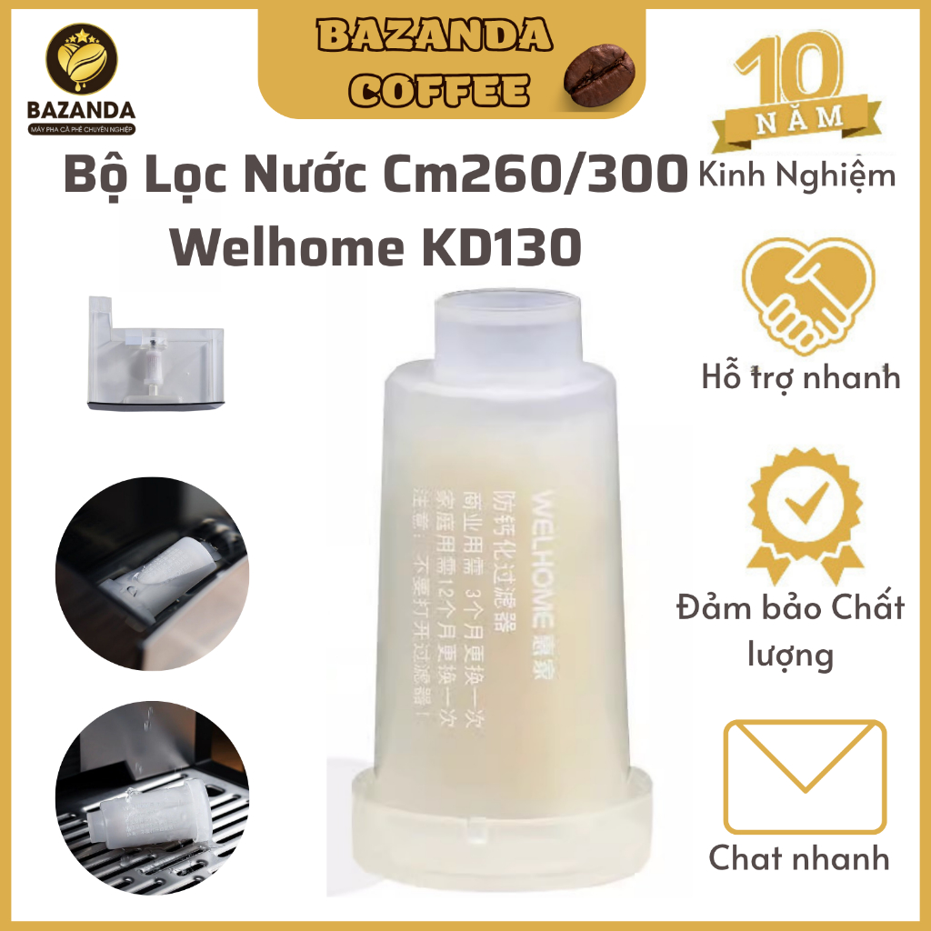 Carmalli อุปกรณ์เสริมเครื่องชงกาแฟเครื่องกรองน้ํา CM260/ CM300/ Welhome WPM KD 130