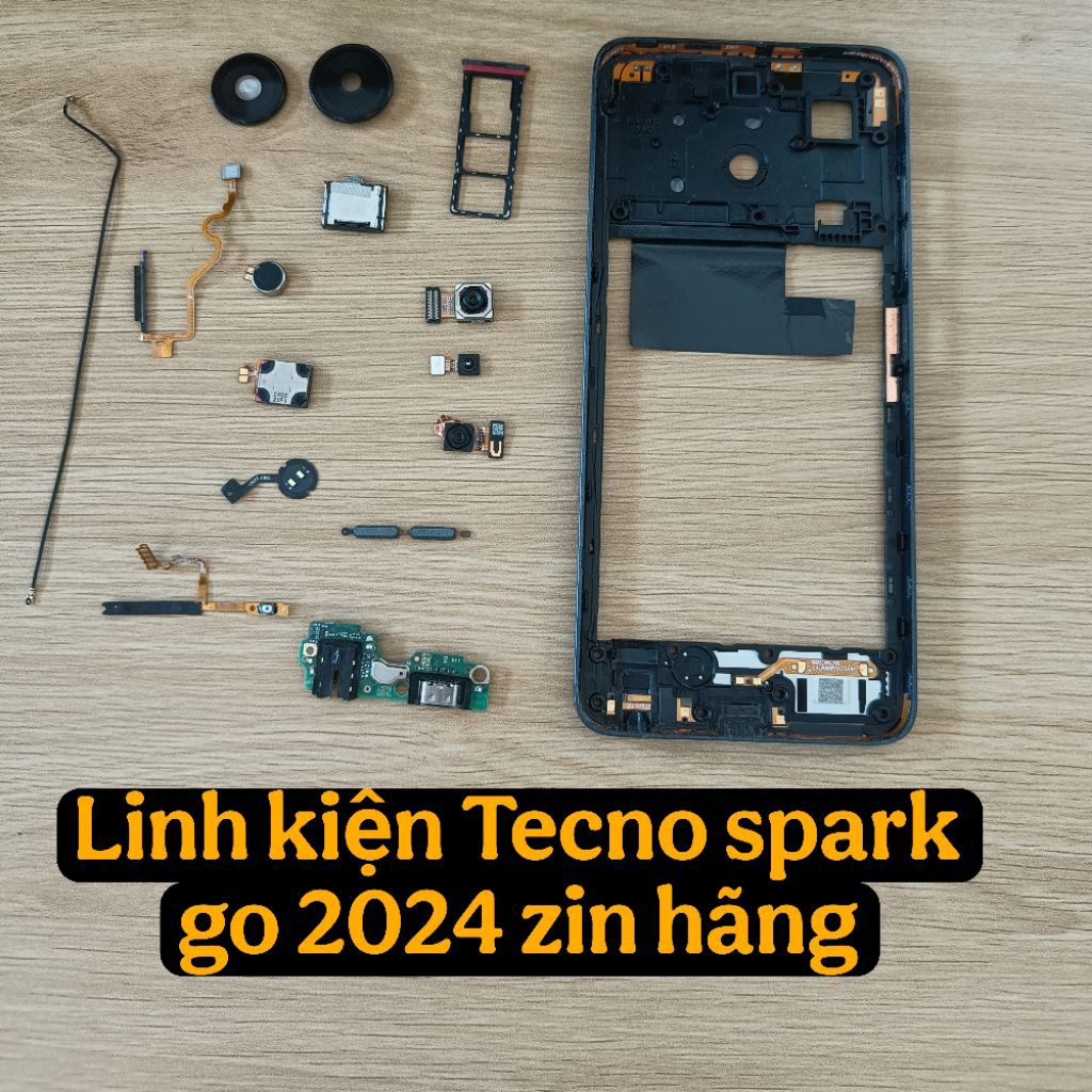 ส่วนประกอบ Tecno spark go 2024