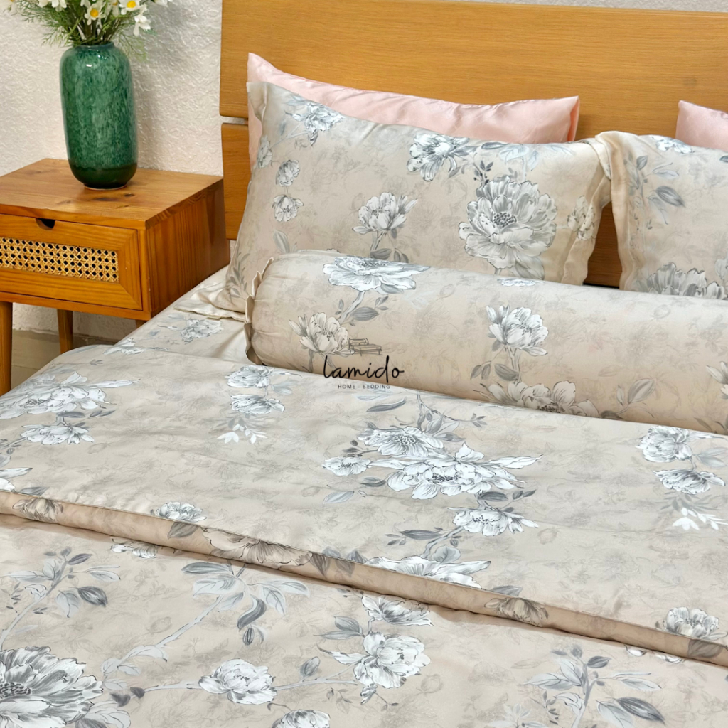 ผ้าปูที่นอน Tencel ALMIDO ขนาดที่นอน 1m4, 1m6, 1m8, 2m