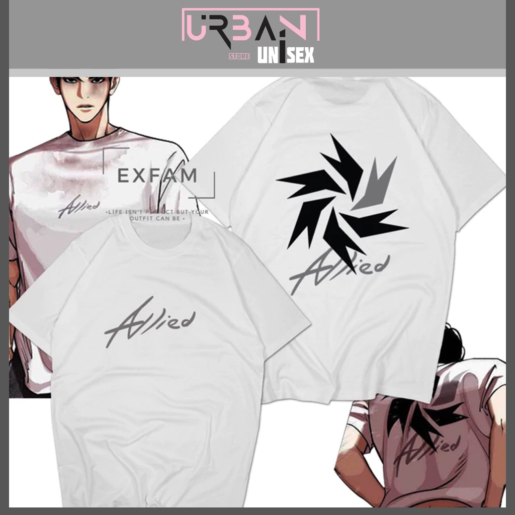 [ THE URBAN ] เสื้อยืด Park Hyung Seok Allied Lookism Webtoon - BL MANHWA MIKENCO Mikebear