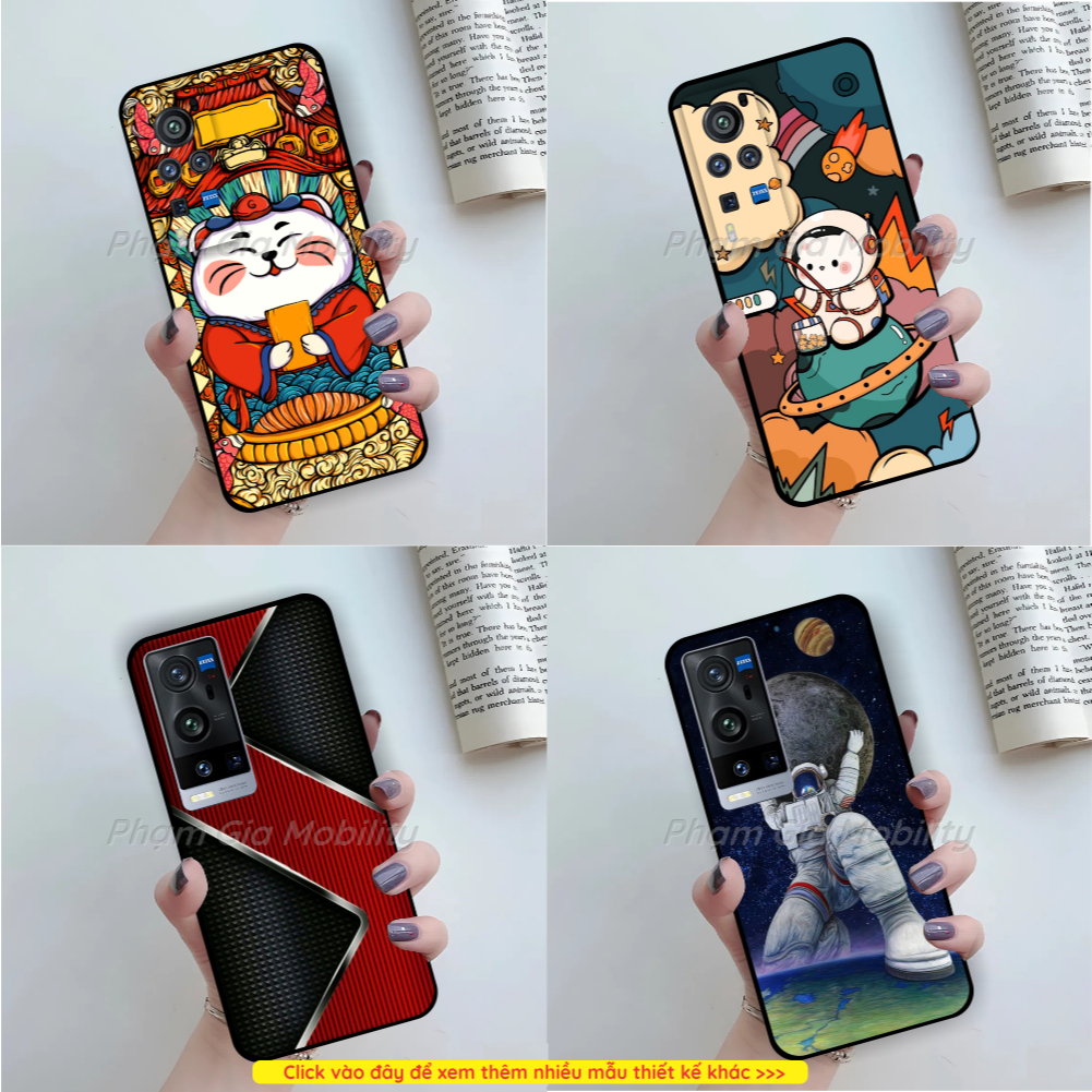 เคสสําหรับ Vivo X60 Pro+/ X60t Pro+/ X60 Pro Domestic เคสยืดหยุ่นสีดําพิมพ์ลายเทคโนโลยี จักรวาล ฯลฯ 