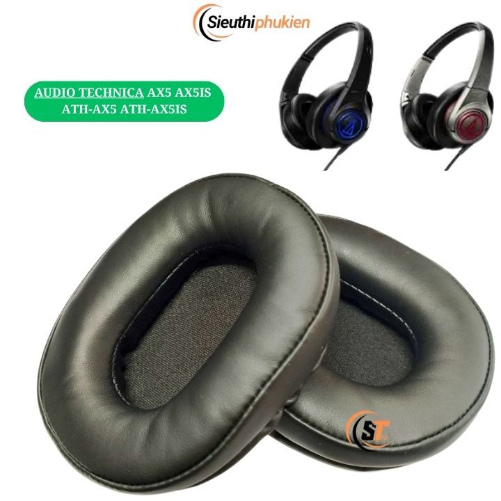 AUDIO TECHNICA AX5 AX5IS ATH-AX5 ATH-AX5IS แผ่นรองหูฟัง 075950