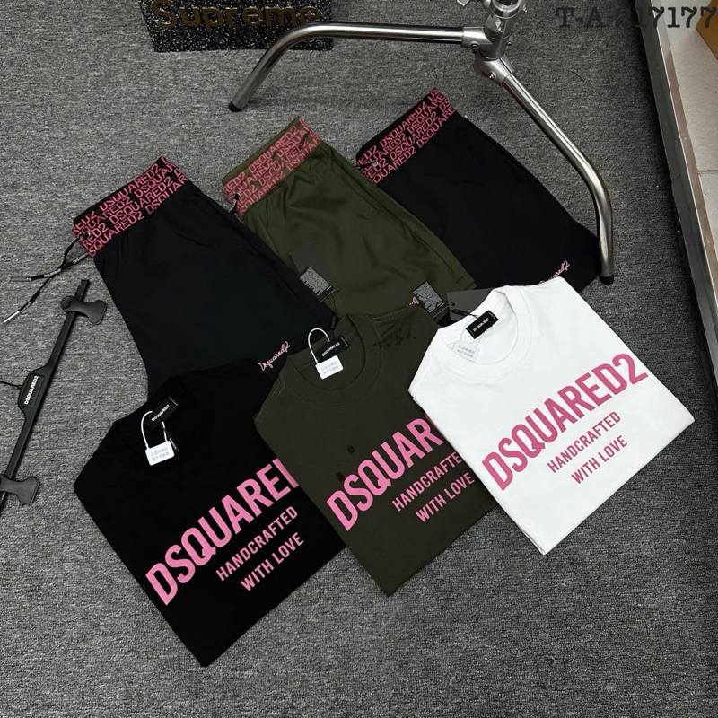 ชุด DSQ ทําจากผ้าฝ้ายเนื้อเนียนคุณภาพสูง