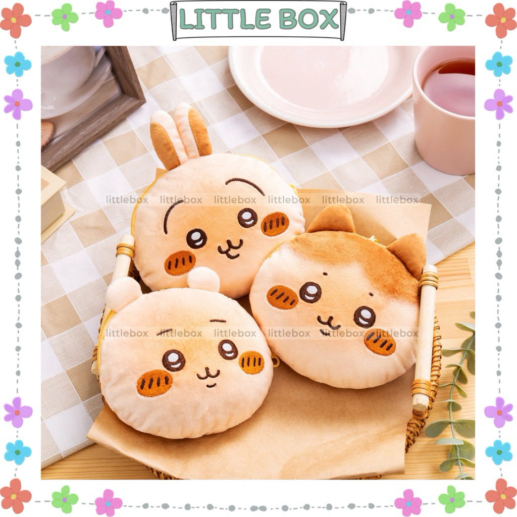 [ของแท้จากญี่ปุ่น - มีจําหน่าย] Chiikawa Chiikawa Bakery พวงกุญแจกระเป๋าสตางค์ - Chiikawa Bakery Bre