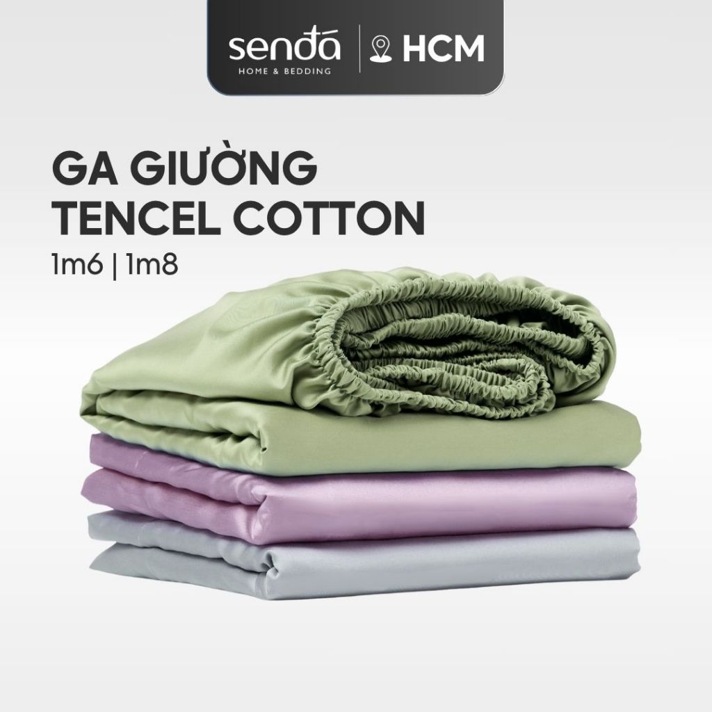 ผ้าปูที่นอนผ้าไหมผ้าฝ้าย Tencel 1m6 1m8 ผ้าปูที่นอนหินโลตัส สีทึบ พรีเมี่ยม ผ้าคลุมที่นอนยืดหยุ่น 1m