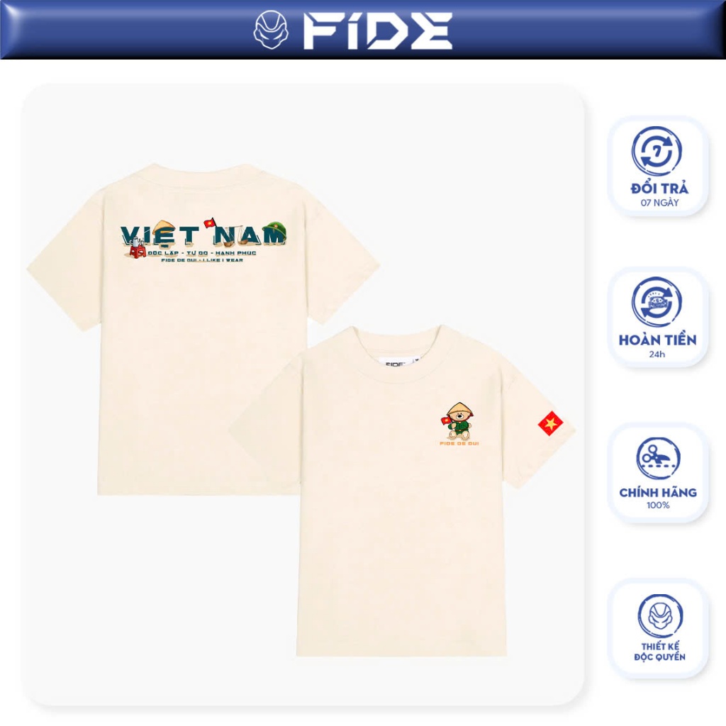 Babytee เสื้อยืดคอกลมผ้าฝ้ายเวียดนาม BABYTEE 30