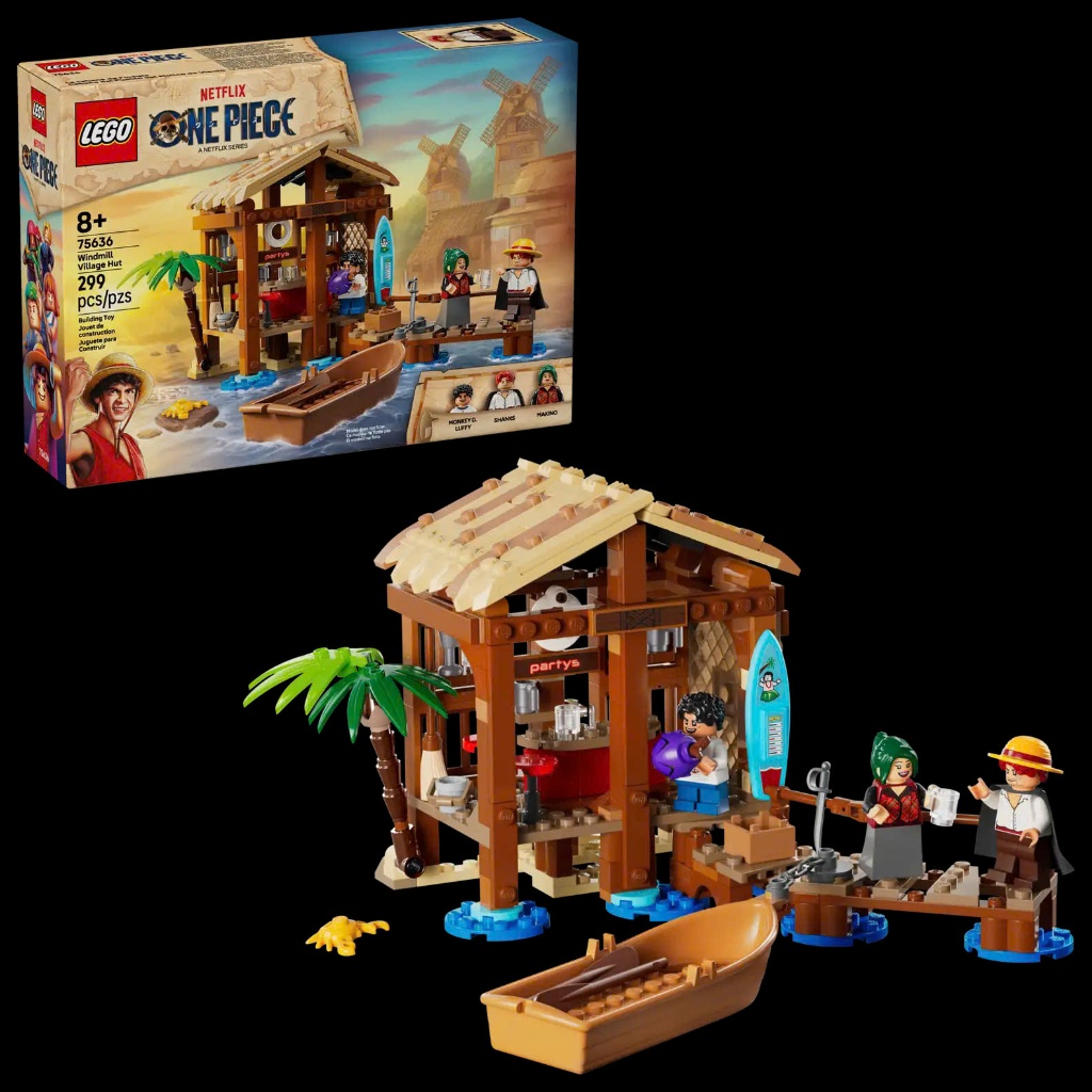 Lego 75636 Windmill Village Hut ประกอบของเล่น