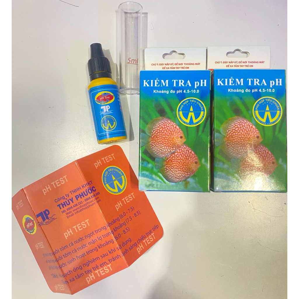 PH Test Kit TP Test solution สําหรับตู้ปลา